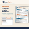 Caregiver Coordination Workbook | Printable Care Planner