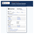 Creator Command System | 50-Sheet Printable Creator Bundle
